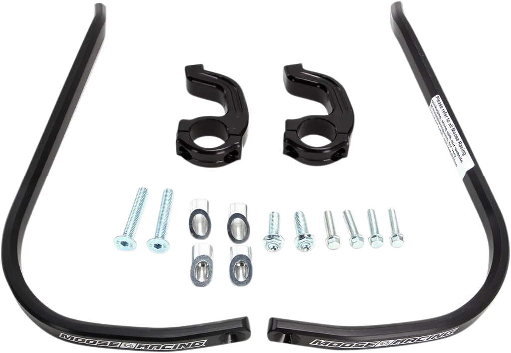 Moose Offroad Contour Handguards - Twinwall - Black 50-6206 - Main Product View