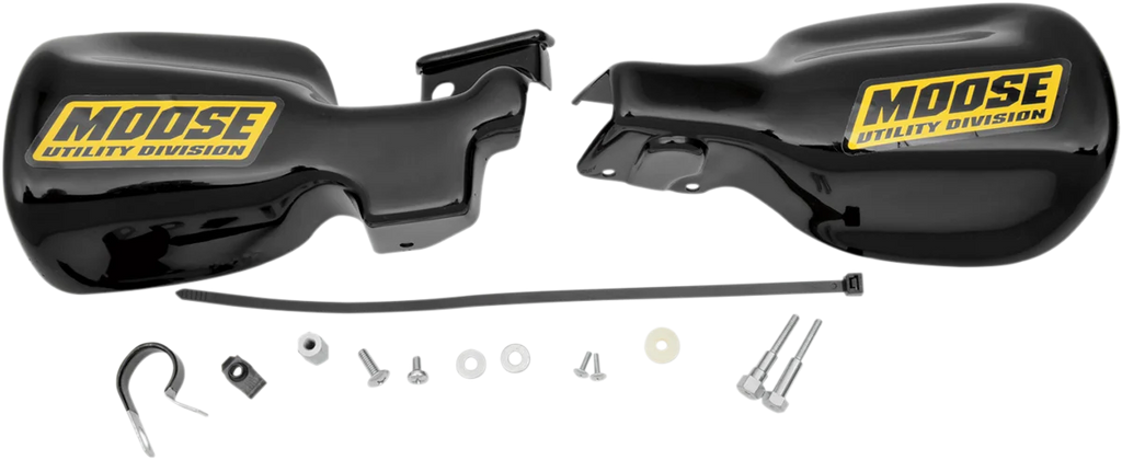Moose Offroad Contoured Handguards - Black CMU59458-0 fits Honda - Main Product View