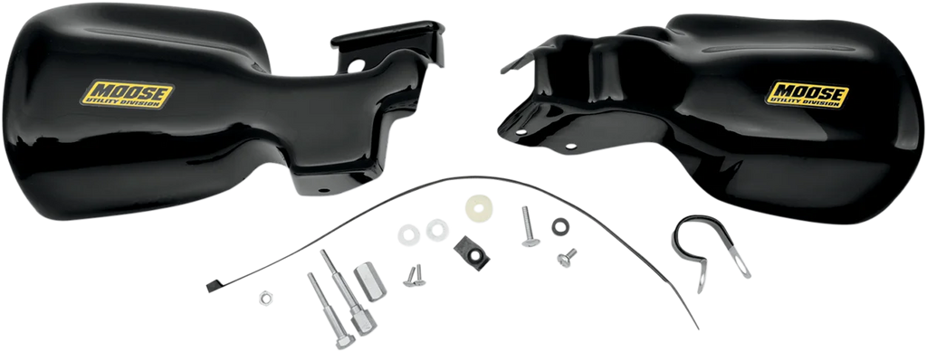Moose Offroad Contoured Handguards - Black CMU59461-0 fits Honda - Main Product View