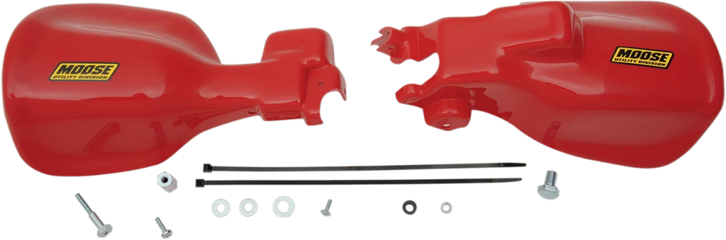 Moose Offroad Contoured Handguards - Black CMU59461-0 fits Honda - Side View