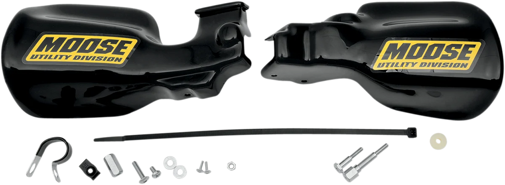 Moose Offroad Contoured Handguards - Black CMU59468-0 fits Honda - Main Product View