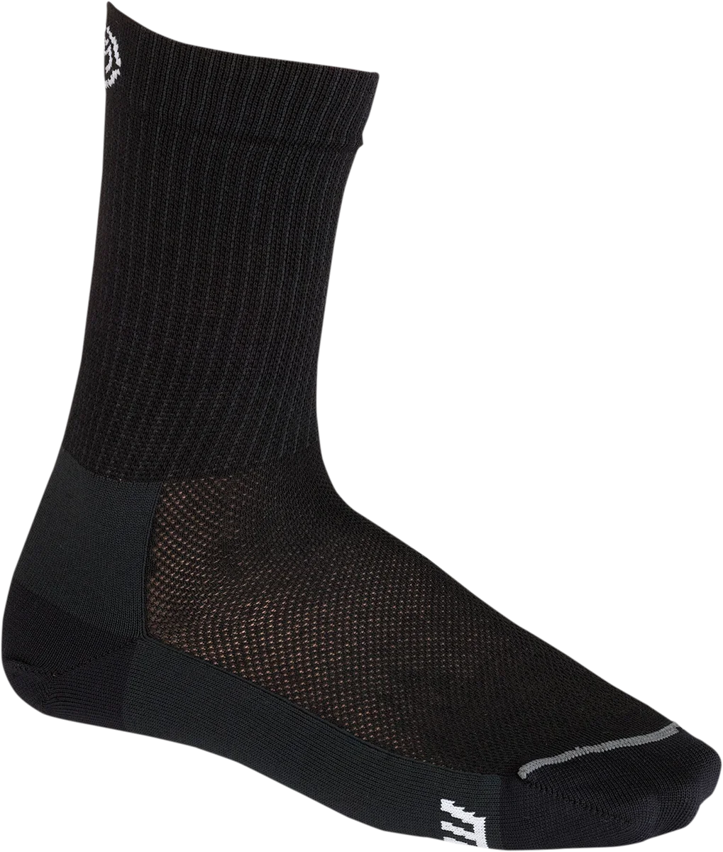 Moose Offroad Crew Socks - Black - Large/XL 34310791 - Side View