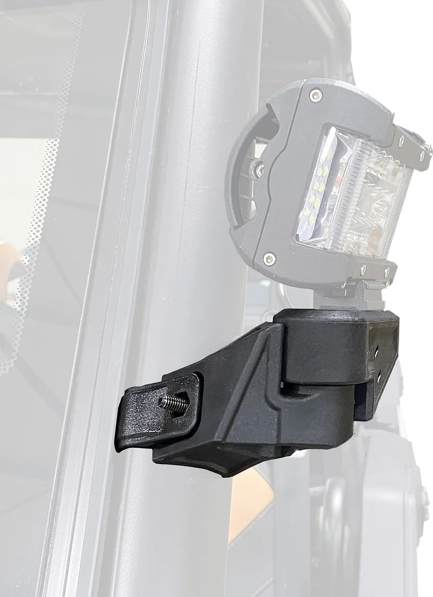 Moose Offroad Cube Light Mount ESCUBE-2 - Side View
