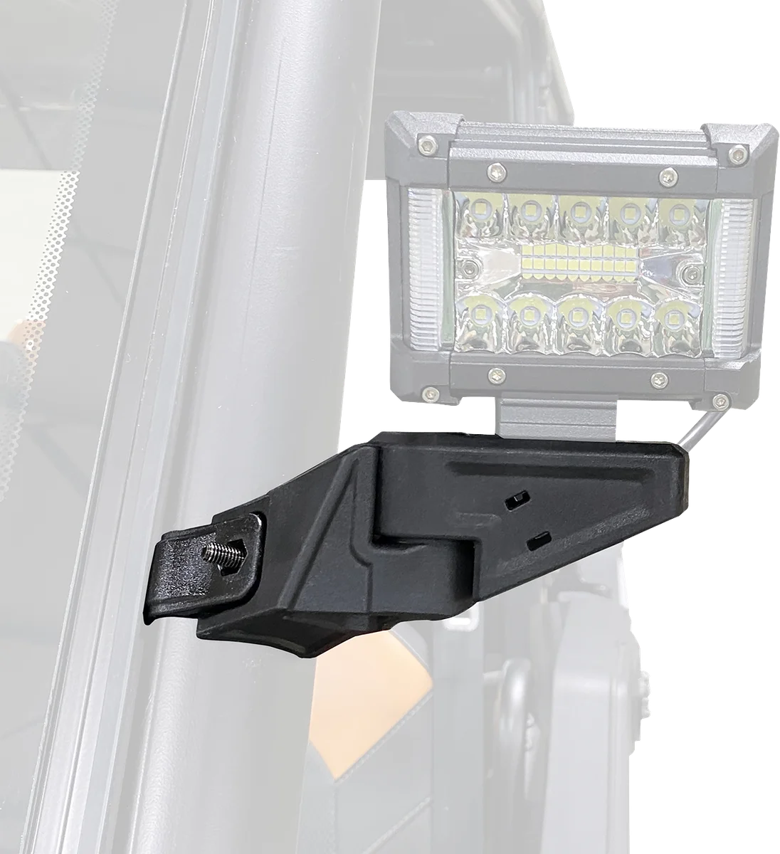 Moose Offroad Cube Light Mount ESCUBE-2 - Back View