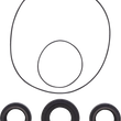 Load image into Gallery viewer, Moose Offroad Differential Seal Kit - Front 25-2145-5 fits Yamaha - Side View