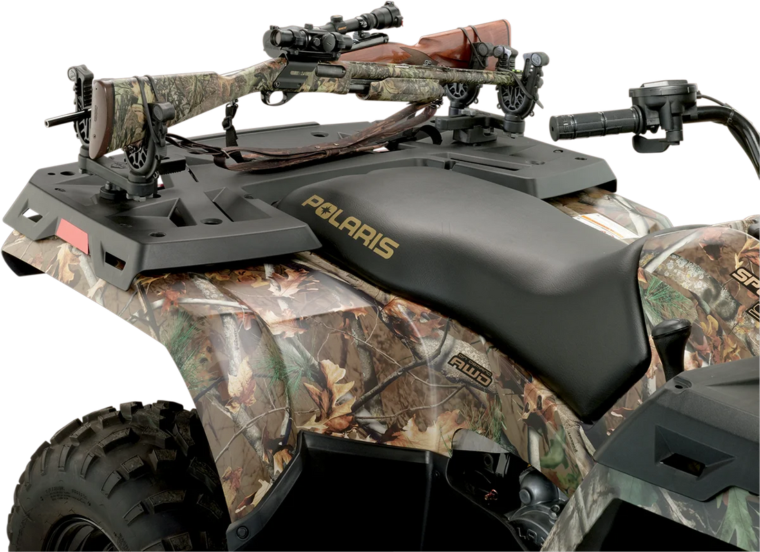 Moose Offroad Double Flexgrip Gun Rack PFFG2 - Side View