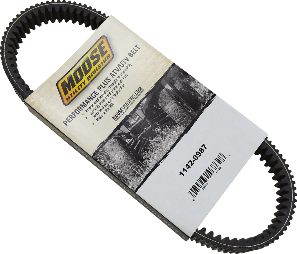 Moose Offroad Drive Belt - Performance Plus - 47-7382 fits CF Moto - Side View
