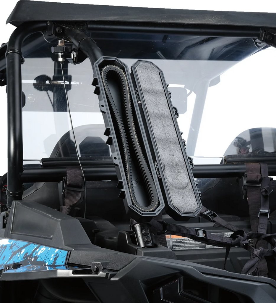 Moose Offroad Drive Belt Storage Case with Mounting Hardware Q15-6004 - Installation View
