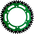 Load image into Gallery viewer, Moose Offroad Dual Sprocket - 48 Tooth - Green 1210-460-48-15X fits Suzuki - Main Product View
