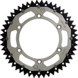 Load image into Gallery viewer, Moose Offroad Dual Sprocket - 49 Tooth - Silver 1210-251-49-11X fits Yamaha - Main Product View