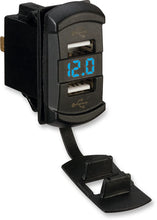 Load image into Gallery viewer, Moose Offroad Dual USB Charger with Voltage Monitor USB-DVM - Main Product View