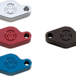 Load image into Gallery viewer, Moose Offroad E-Brake Block-Off Plate - Black BL-BP6061BK - Main Product View