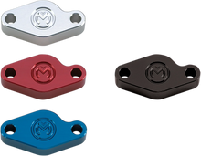 Load image into Gallery viewer, Moose Offroad E-Brake Block-Off Plate - Red BL-BP6061R - Main Product View