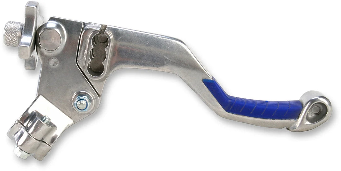 Moose Offroad EZ3 Clutch Lever Assembly - Shorty - Blue OO221-003 - Side View