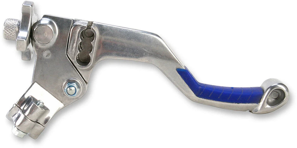 Moose Offroad EZ3 Clutch Lever Assembly - Shorty - Blue OO221-003 - Side View