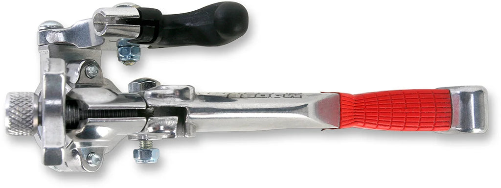 Moose Offroad EZ3 Clutch Lever Assembly - Shorty - Hot Start - Red HOO221-005 - Side View