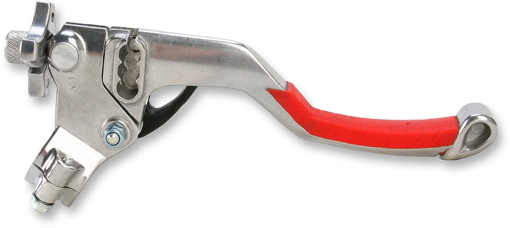 Moose Offroad EZ3 Clutch Lever Assembly - Standard - Hot Start - Red HOO220-005 - Side View