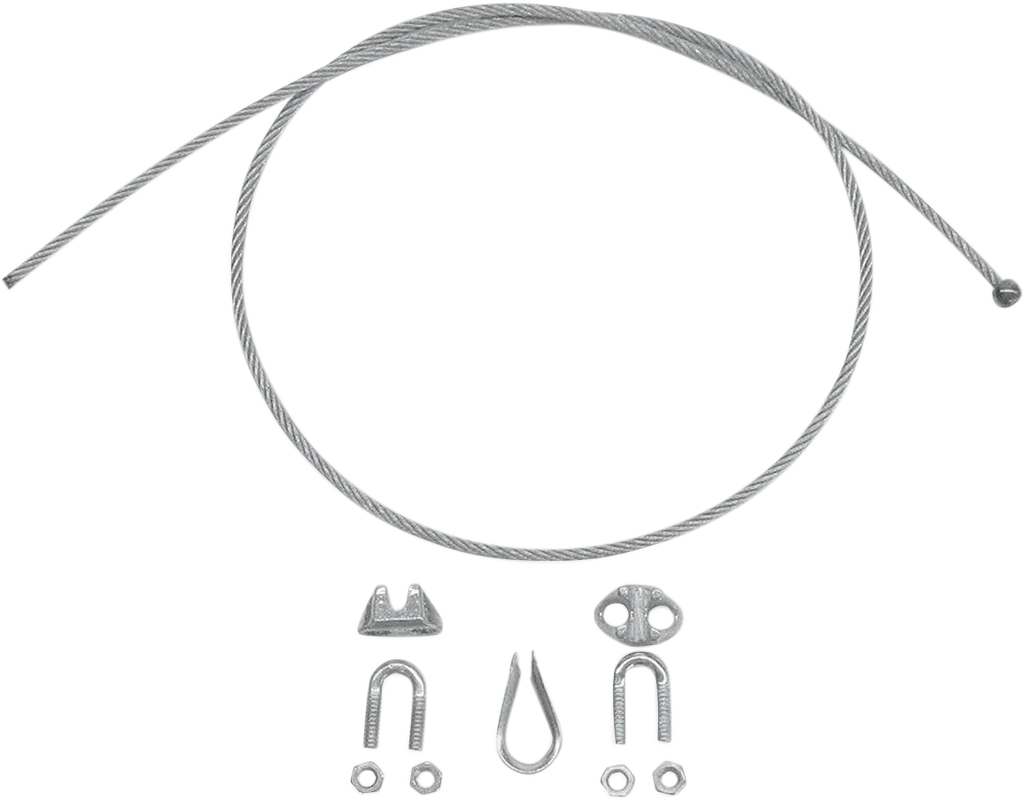 Moose Offroad Electric Lift Wire Rope 68135 - Main Product View