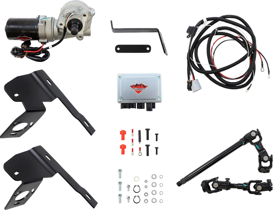 Moose Offroad Electric Power Steering Kit - PEPS-2002 fits Pioneer 500 - Side View