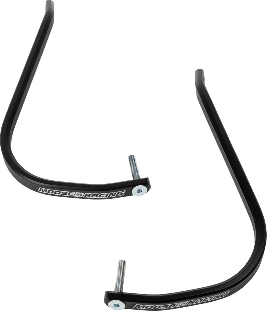 Moose Offroad Evo 2 Black Debris Deflectors with Tapered Clamp Set 50-5218B - Main Product View