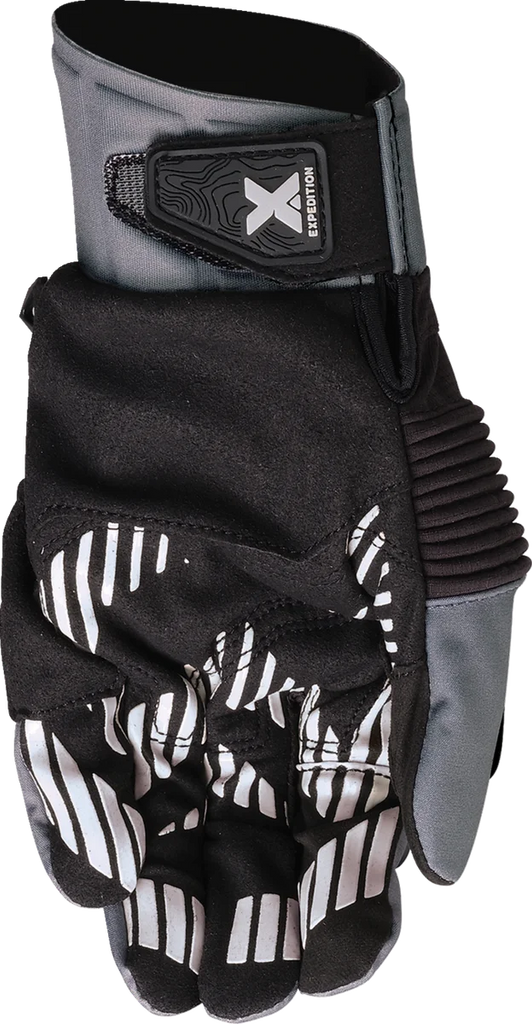 Moose Offroad Expedition™ Gloves - Black/Gray - Large 3330-7923 - Side View