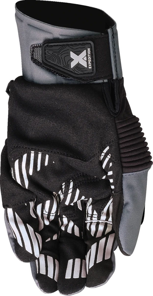 Moose Offroad Expedition™ Gloves - Black/Gray - Medium 3330-7922 - Side View