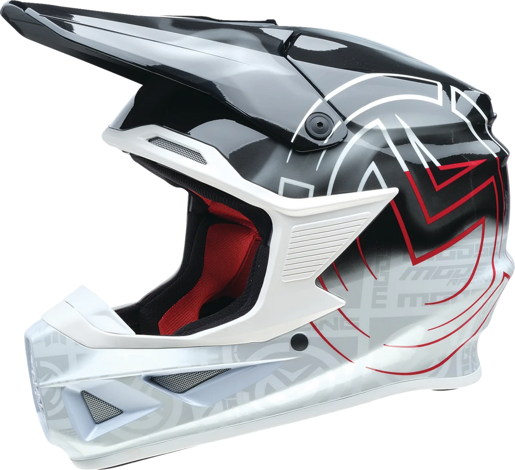 Moose Offroad F.I. 2.0 Helmet - Deceit - MIPS® - Black/Red - Medium 0110-7991 - Main Product View