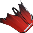 Load image into Gallery viewer, Moose Offroad F.I. Agroid Visor Kit - Red/Black 0132-1412 - Main Product View