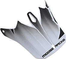 Load image into Gallery viewer, Moose Offroad F.I. Agroid Visor Kit - Red/Black 0132-1412 - Side View
