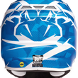 Load image into Gallery viewer, Moose Offroad F.I. Helmet - Agroid Camo - MIPS® - Blue/White - 2XL 0110-7771 - Back View