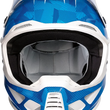 Load image into Gallery viewer, Moose Offroad F.I. Helmet - Agroid Camo - MIPS® - Blue/White - Large 0110-7769 - Side View