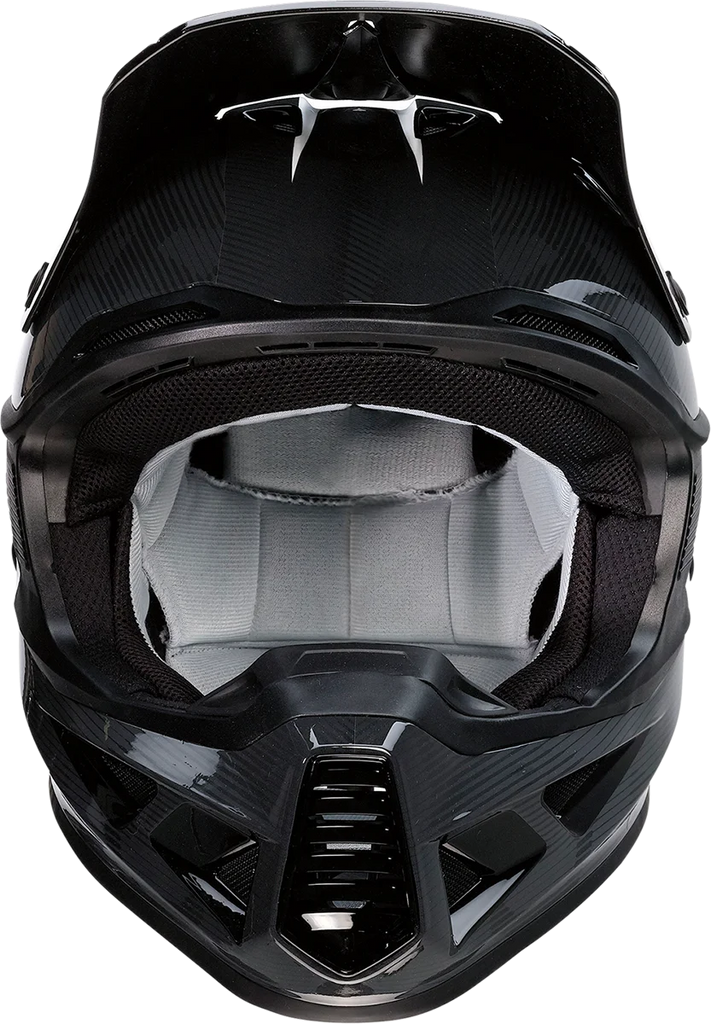Moose Offroad F.I. Helmet - Agroid Camo - MIPS® - Gray/Black - Medium 0110-7775 - Back View
