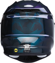 Load image into Gallery viewer, Moose Offroad F.I. Helmet - Agroid Camo - MIPS® - Iridescent Blue - Medium 0110-7754 - Side View
