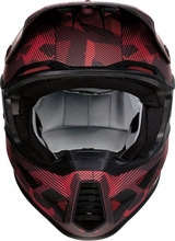 Load image into Gallery viewer, Moose Offroad F.I. Helmet - Agroid Camo - MIPS® - Red/Black - Medium 0110-7761 - Side View