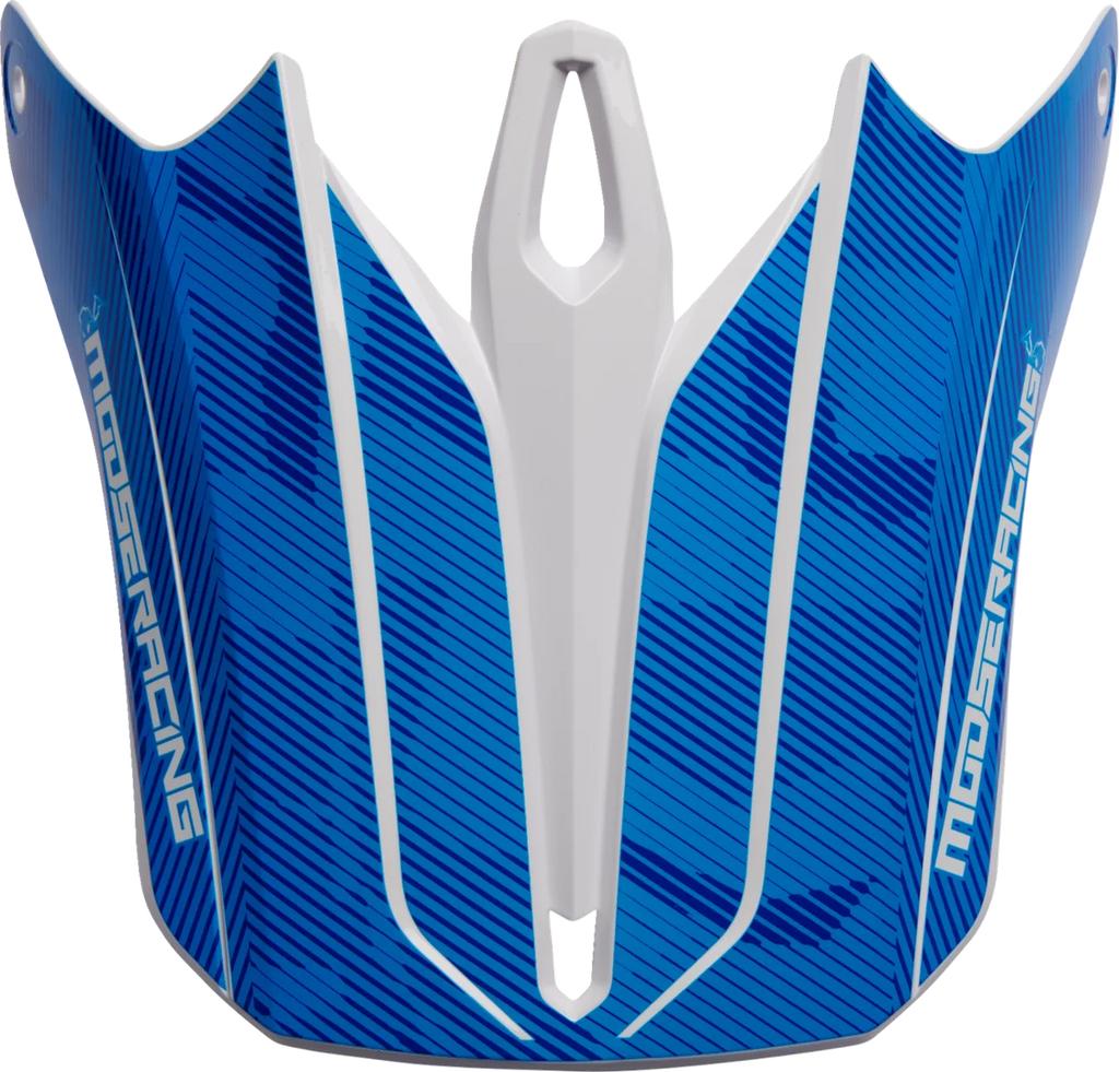 Moose Offroad F.I. MIPS® Visor Kit - Agroid Camo - Blue/White 0132-1578 - Main Product View