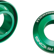 Load image into Gallery viewer, Moose Offroad Fast Wheel Spacer - Front - Black W16-2305GB fits Kawasaki - Side View
