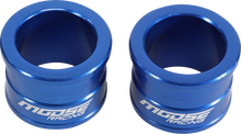 Load image into Gallery viewer, Moose Offroad Fast Wheel Spacer - Front - Blue W16-4307L fits Yamaha - Main Product View