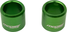 Load image into Gallery viewer, Moose Offroad Fast Wheel Spacer - Front - Green W16-2307GN fits Kawasaki - Main Product View
