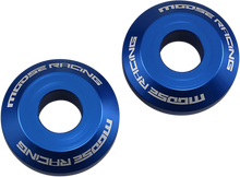 Load image into Gallery viewer, Moose Offroad Fast Wheel Spacer - Rear - Blue W16-4302L fits Yamaha - Main Product View