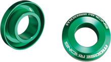 Load image into Gallery viewer, Moose Offroad Fast Wheel Spacer - Rear - Green W16-2301GN fits Kawasaki - Main Product View