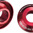Load image into Gallery viewer, Moose Offroad Fast Wheel Spacer - Rear - Red W16-1301R fits Honda - Main Product View