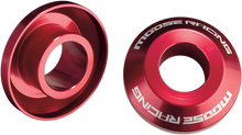 Load image into Gallery viewer, Moose Offroad Fast Wheel Spacer - Rear - Red W16-5305R fits Beta - Main Product View