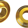 Load image into Gallery viewer, Moose Offroad Fast Wheel Spacer - Rear - Yellow W16-3301Y fits Suzuki - Main Product View