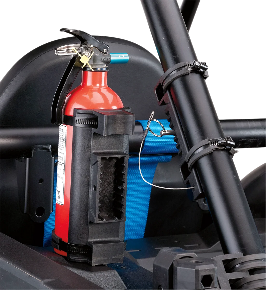 Moose Offroad Fire Extinguisher Mount - UTV FIRE-ES1 - Side View