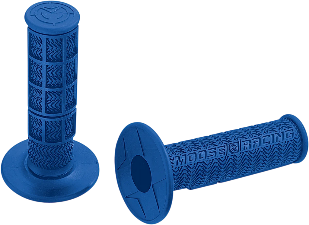 Moose Offroad Flange Style Stealth MX Grips - Blue B01MXU - Main Product View