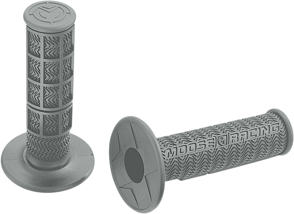 Moose Offroad Flange Style Stealth MX Grips - Gray B01MXG - Main Product View