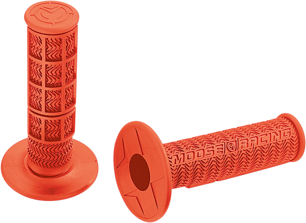 Moose Offroad Flange Style Stealth MX Grips - Orange B01MXO - Main Product View