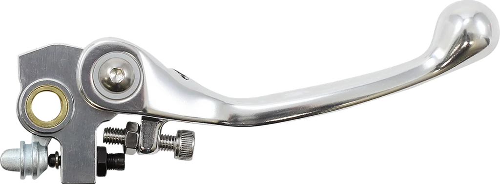 Moose Offroad Flex FG Forged 6061-T6 Brake Lever - Silver H07-1909BS - Main Product View