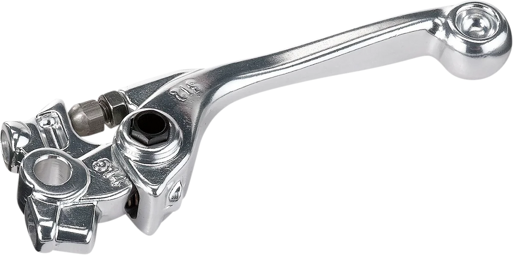 Moose Offroad Flex FG Forged 6061-T6 Brake Lever - Silver H07-2909BS - Main Product View