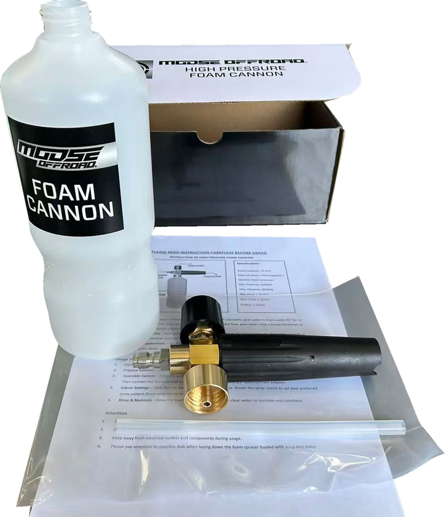 Moose Offroad Foam Cannon Attachment - 32 ounce Q15-6090 - Side View